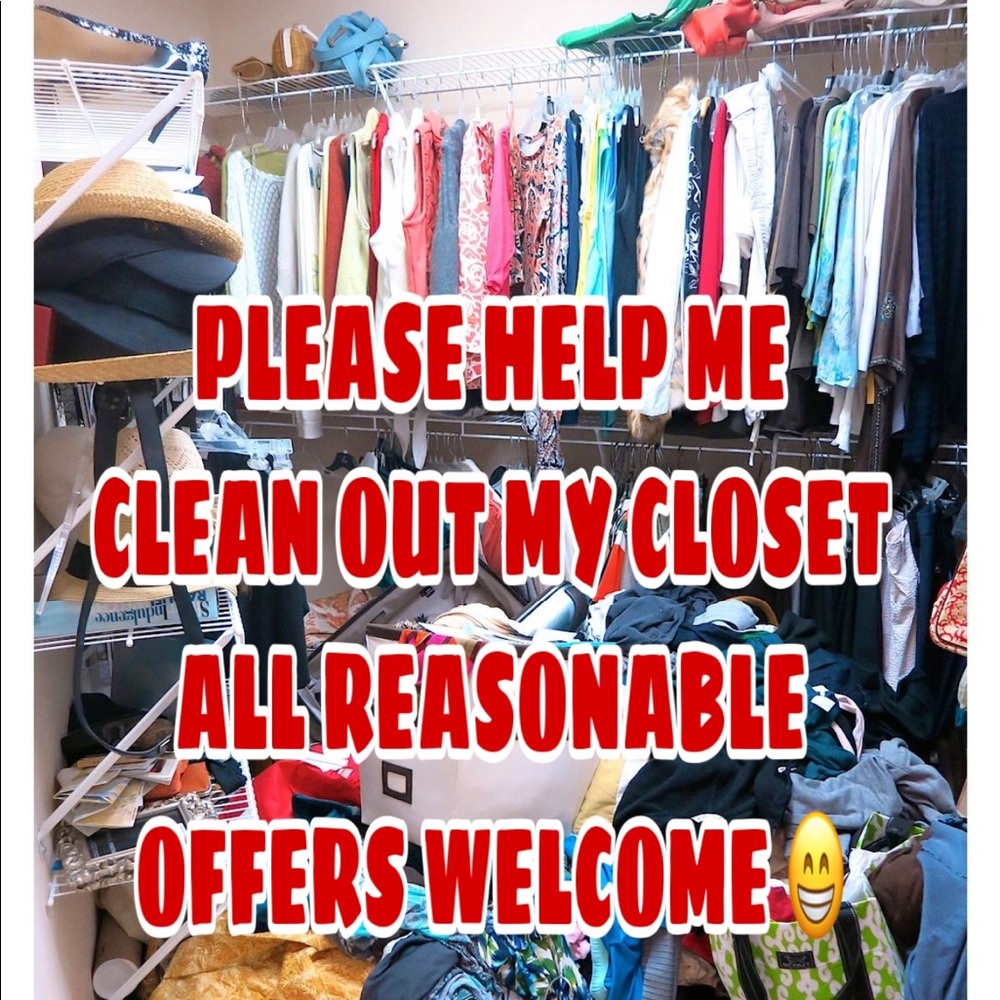 Please help me clean this closet out 😃
